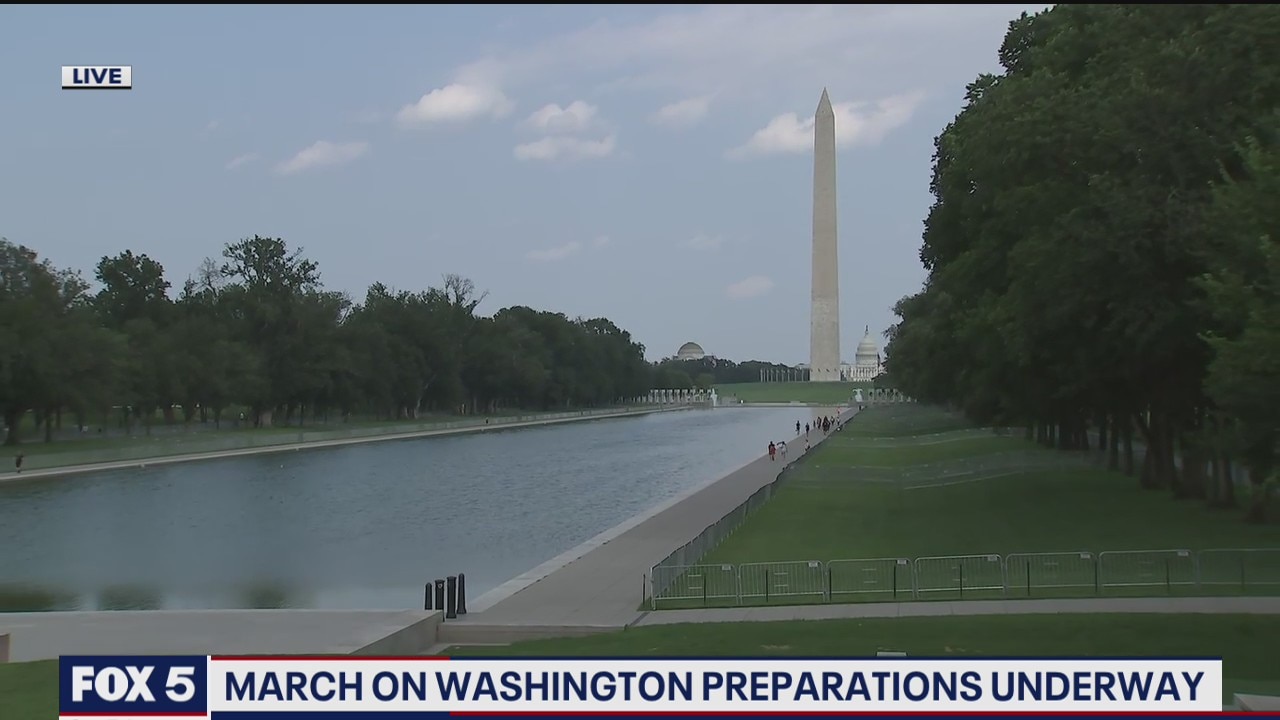 March on Washington preparations underway