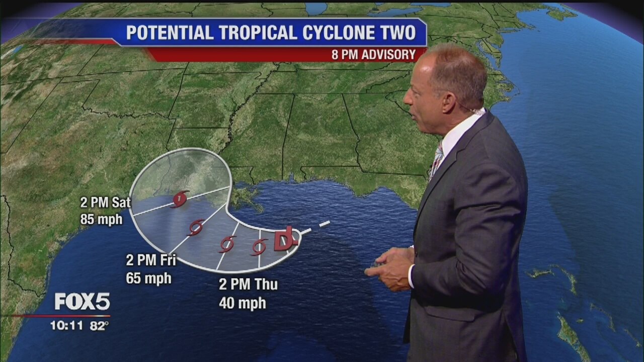 Possible hurricane threatens Gulf Coast