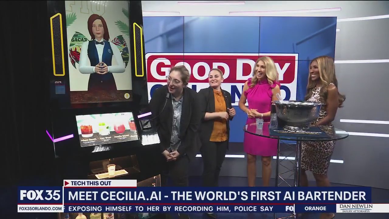 Meet the world's first AI bartender