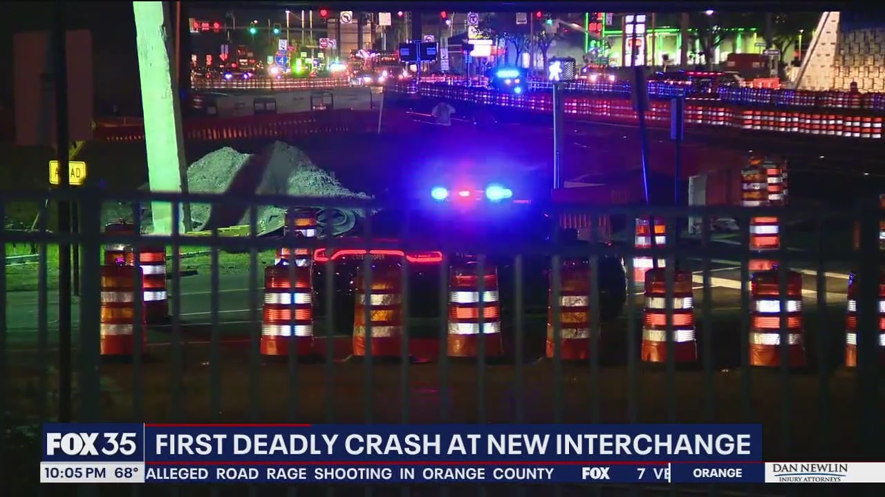 Fist day after deadly crash at interchange