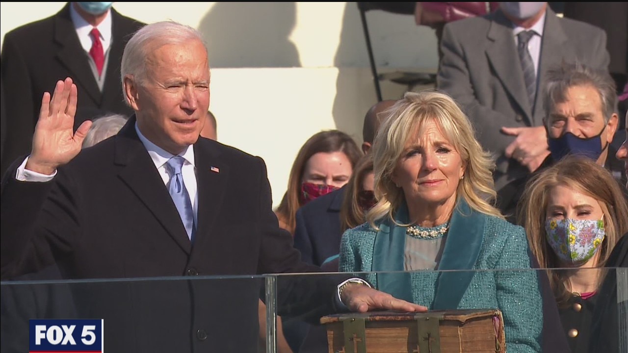 President Biden's first day