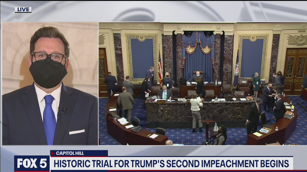 Historic trial for Trump's second impeachment begins