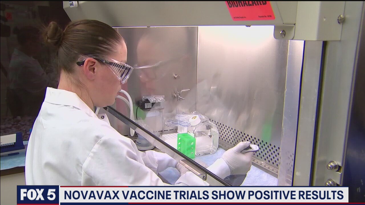 Novavax vaccine trials show positive results