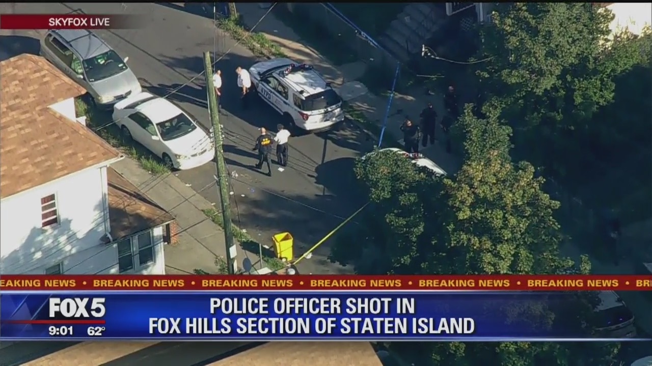 NYPD officer shot on Staten Island