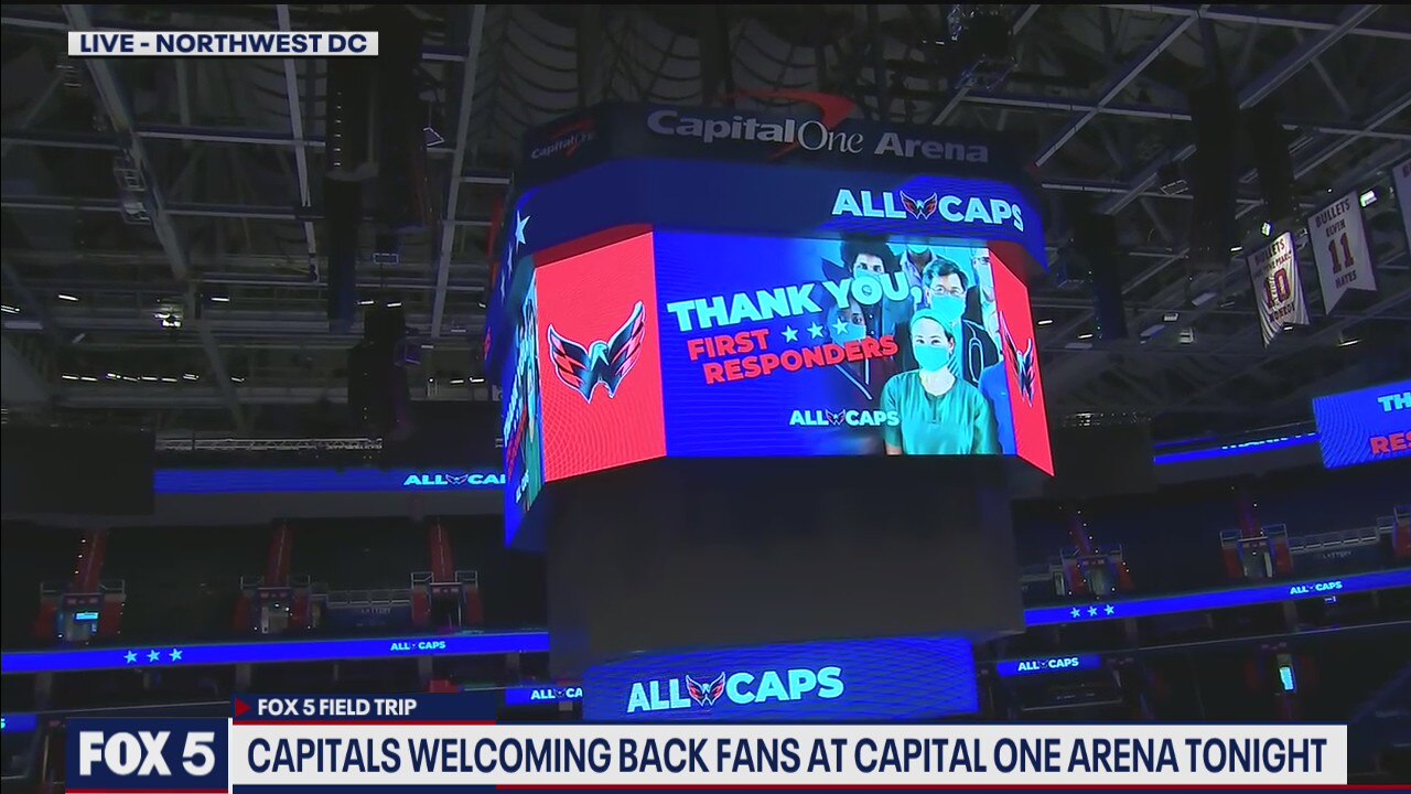 FOX 5 FIELD TRIP: Washington Capitals welcome back fans