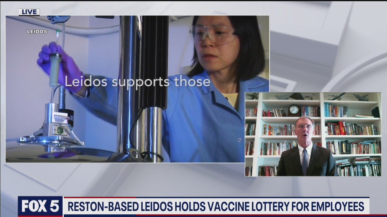 Reston company holds lottery for vaccinated employees