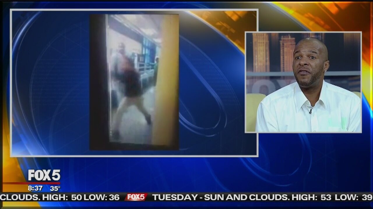Video shows coach encouraging students' fight
