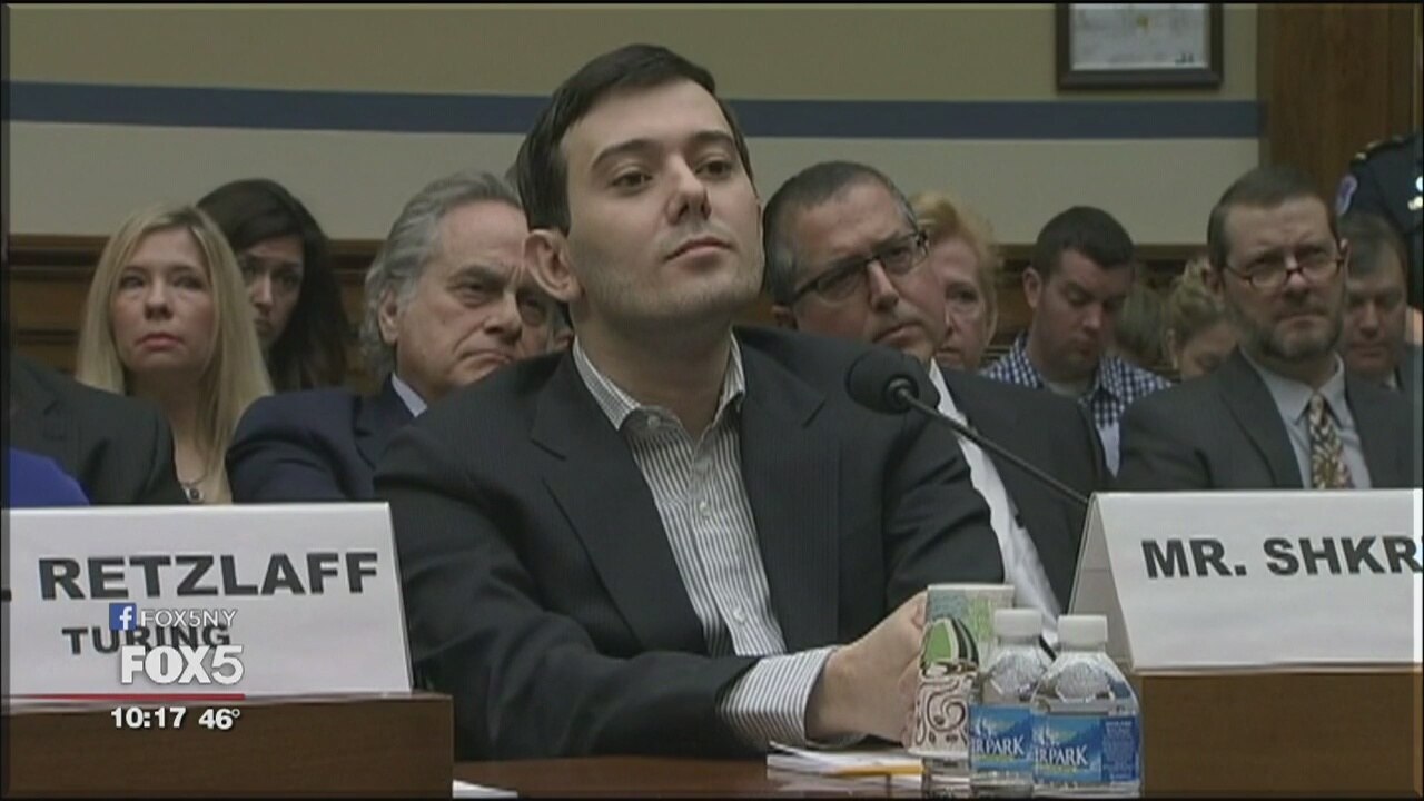 Shkreli on Capitol Hill