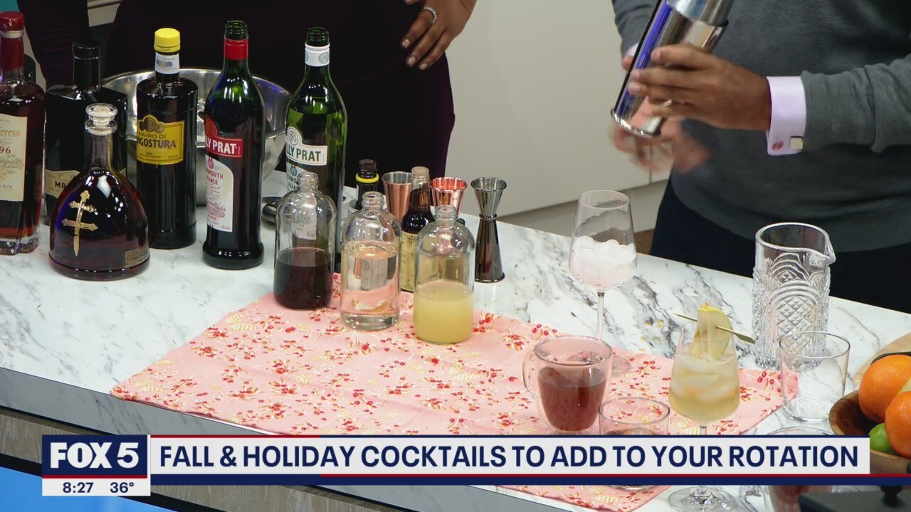 Holiday cocktails to add to your rotation