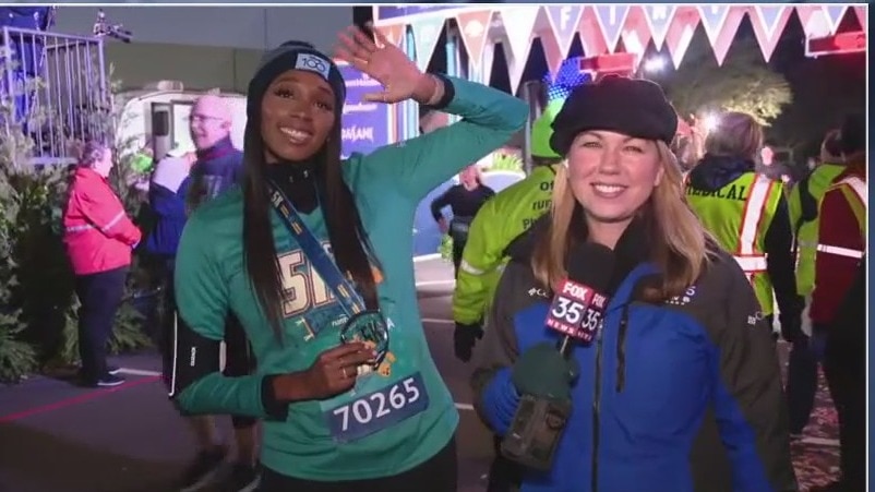 Disney 5K marathon with FOX 35's Morgan Parrish