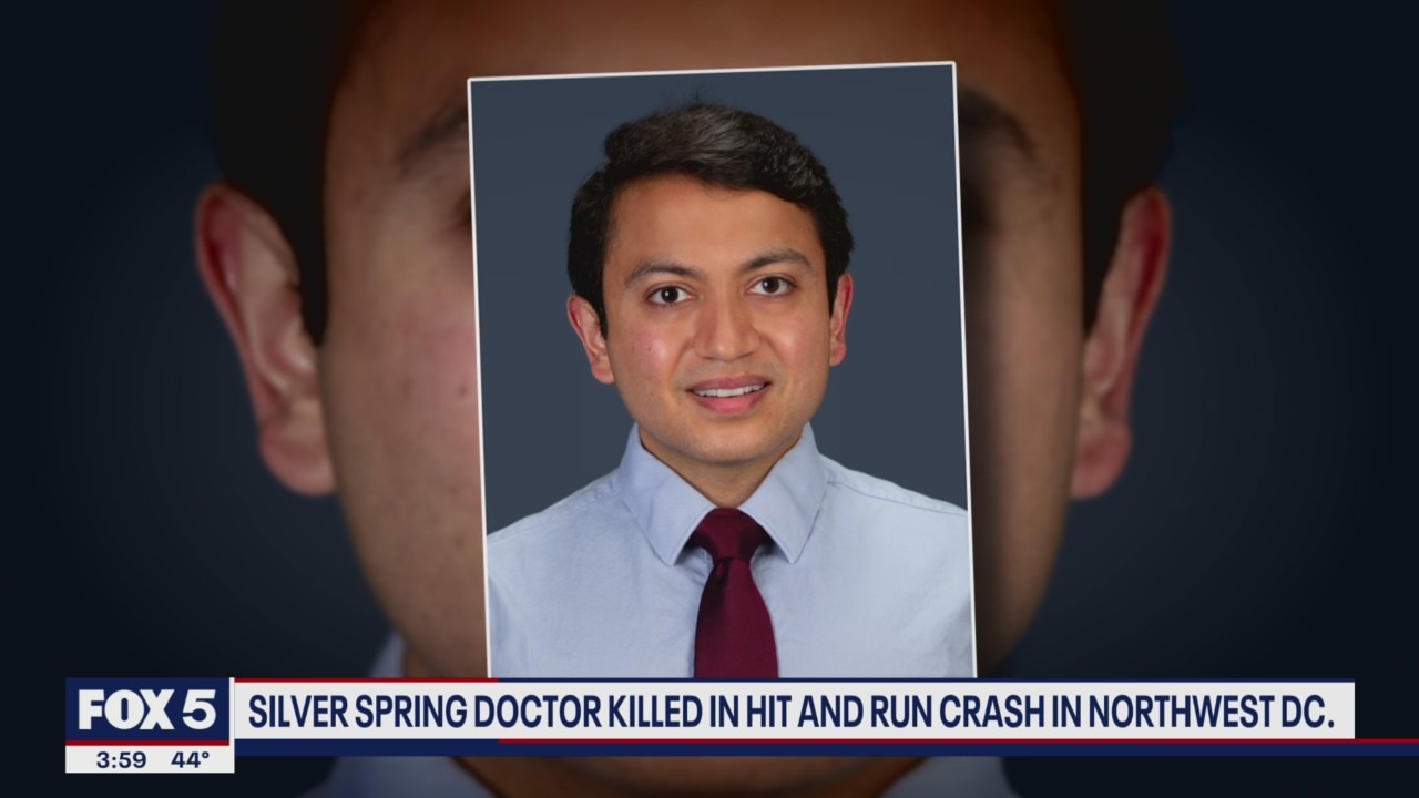Silver Spring doctor killed in hit and run crash in Northwest DC