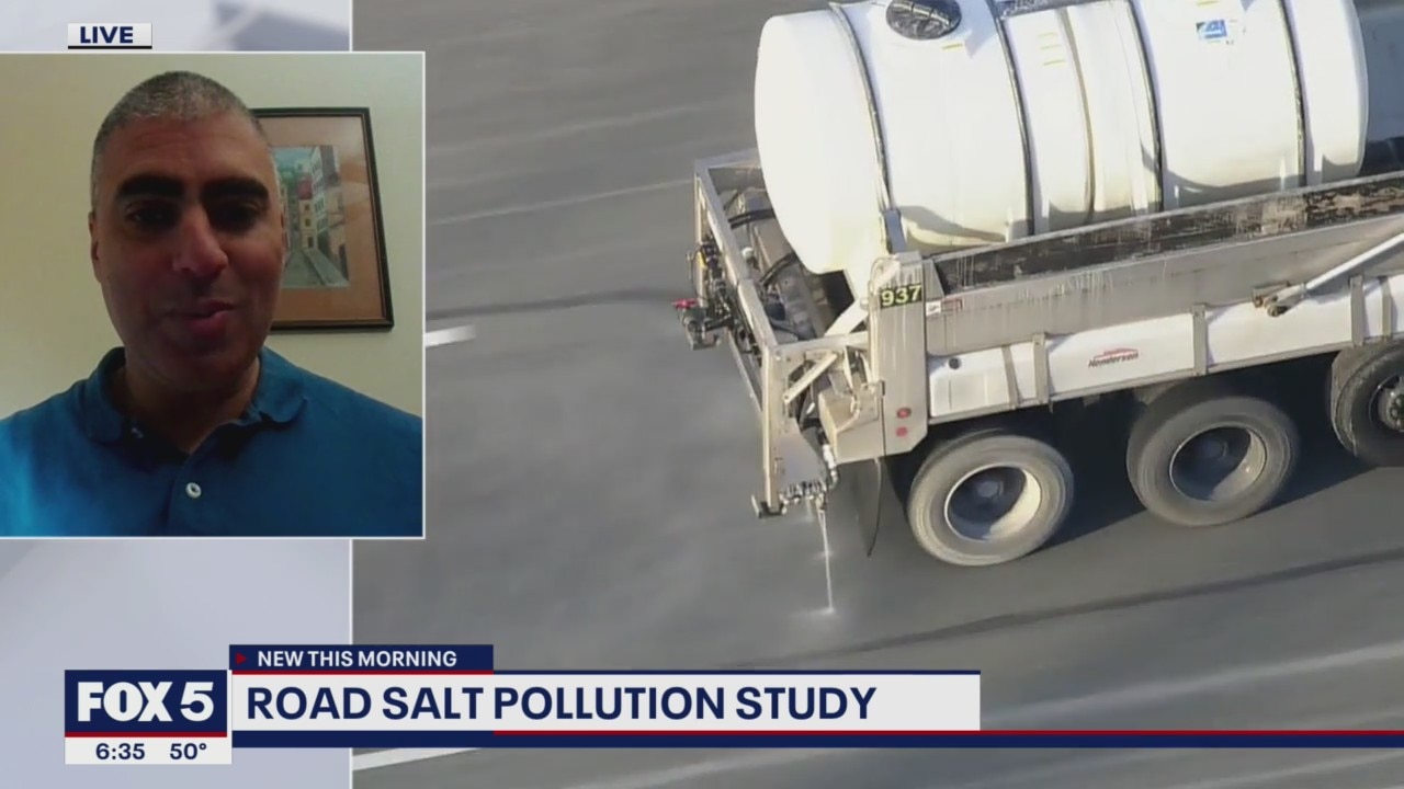 Road salt could be polluting water sources
