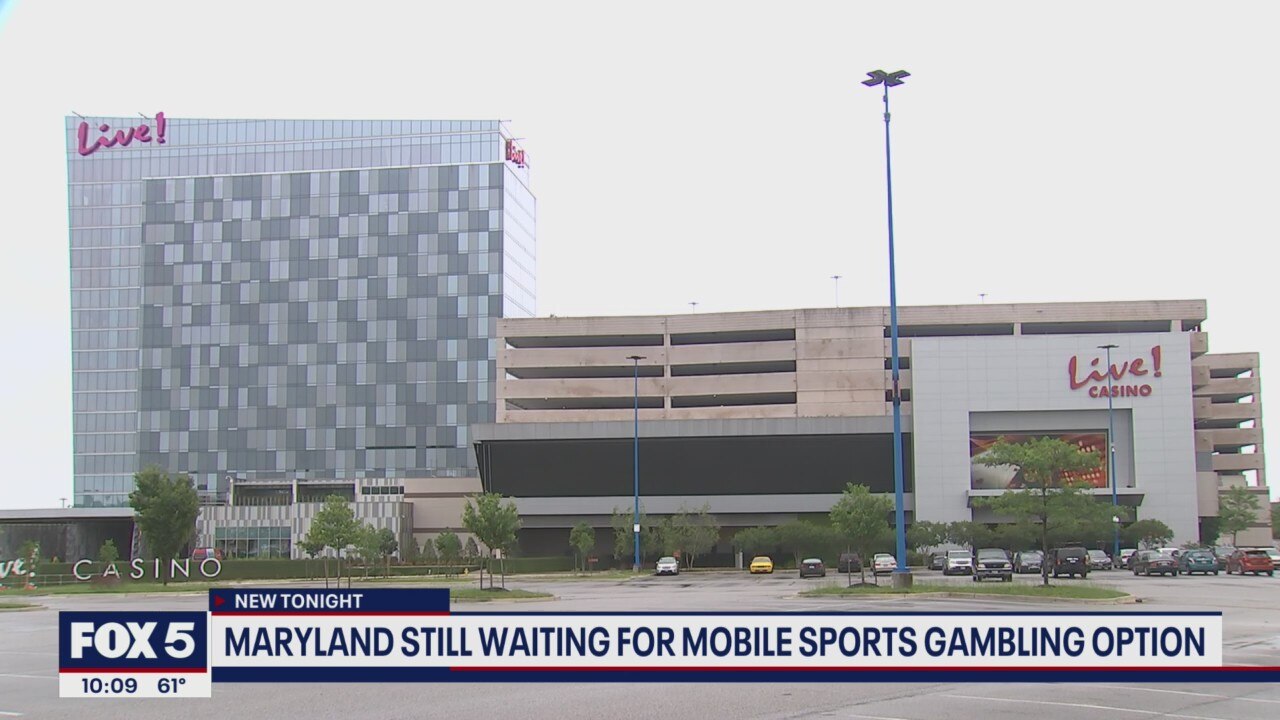 Maryland still waiting for mobile sports gambling option
