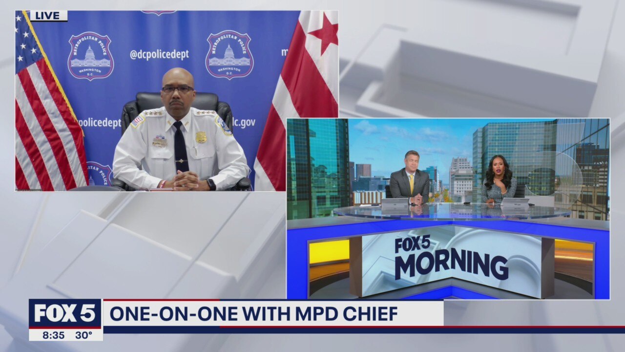 1-on-1 with Chief Contee: DC police chief addresses District crime concerns