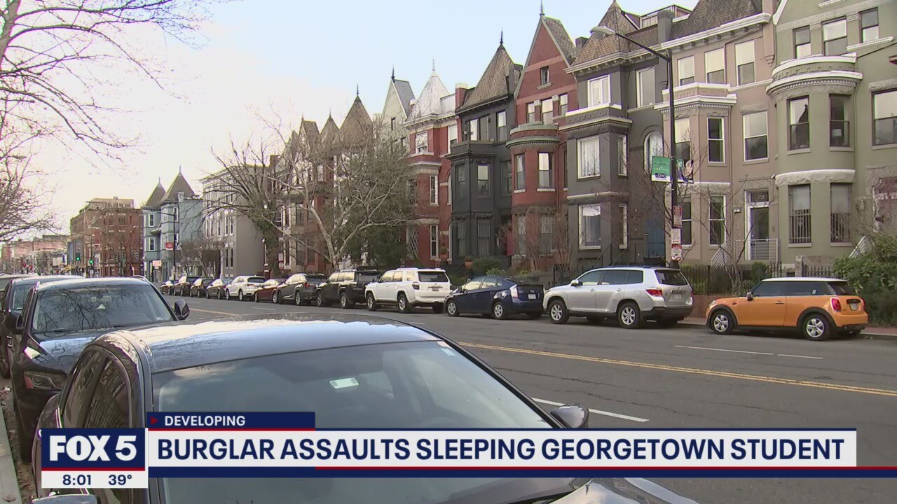 Burglar assaults sleeping Georgetown student