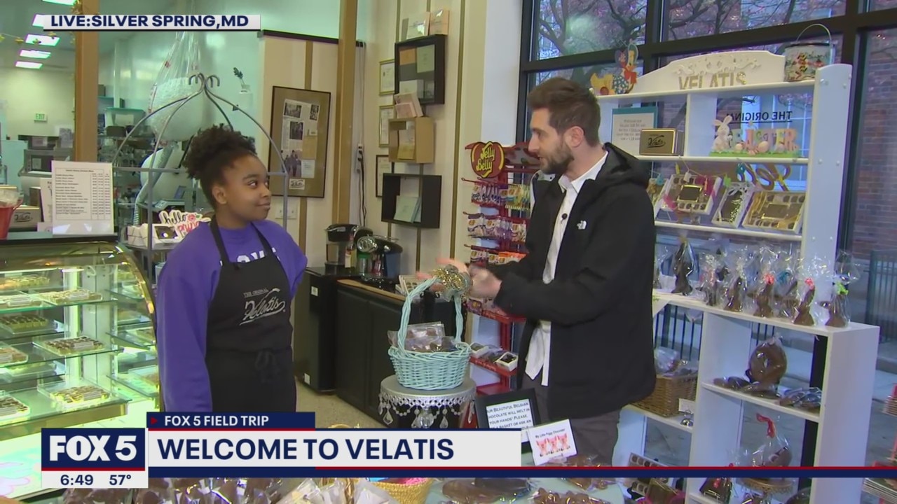 FOX 5 Field Trip: Sweet treats from Velatis for the Easter season!