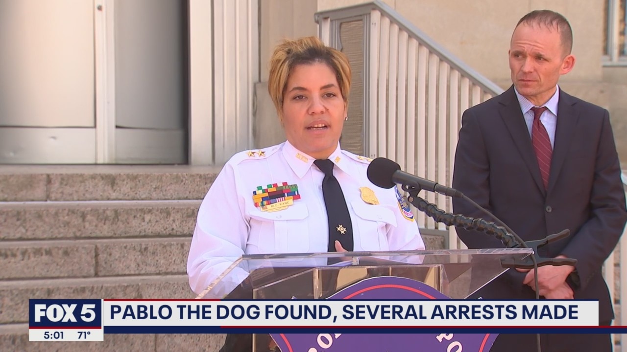 Police announce arrests related to DC dognappings