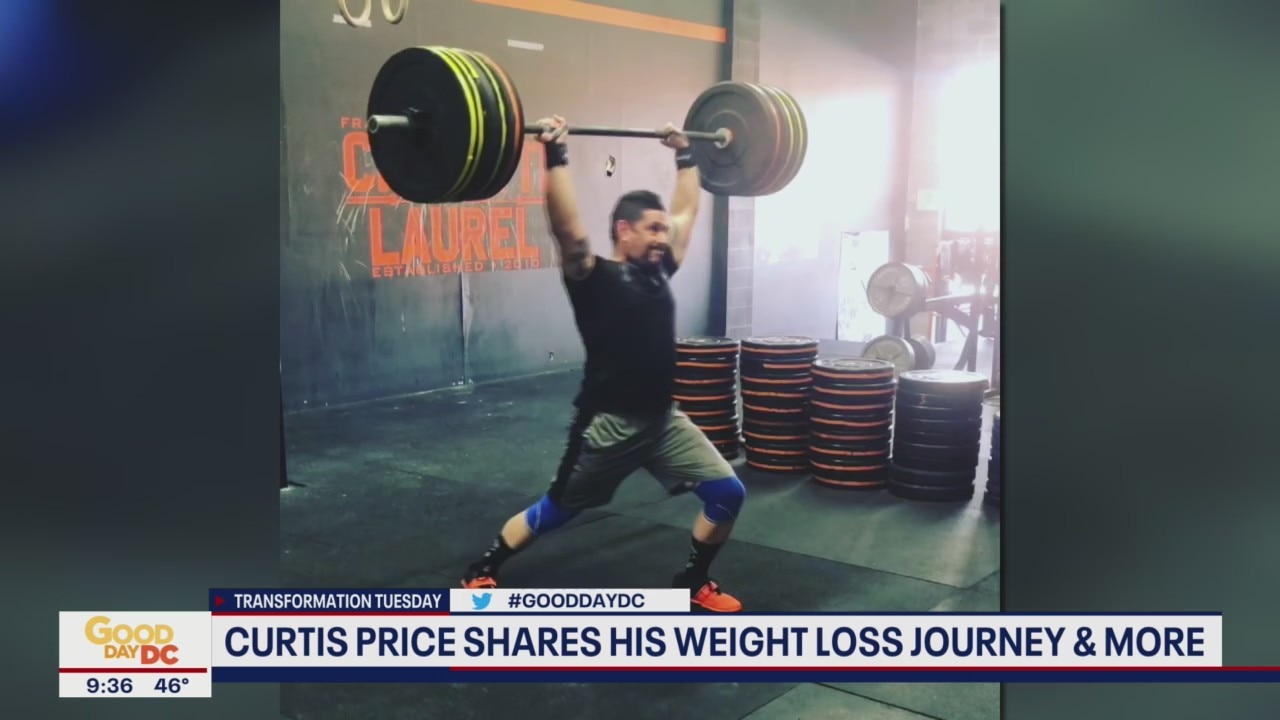 Curtis Price shares weight loss journey on Transformation Tuesday