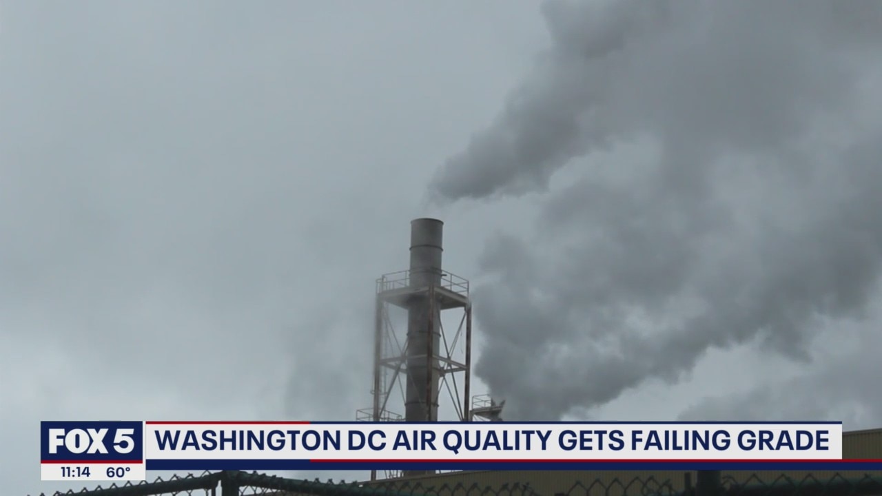 DC air quality gets failing grade