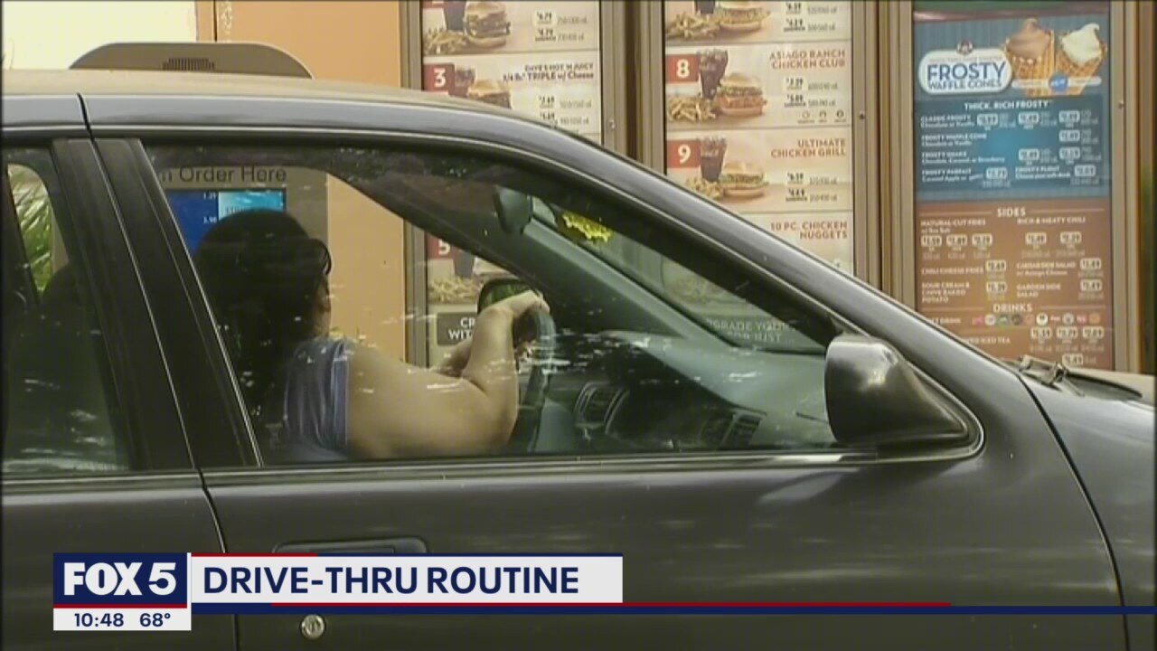 SOCIAL SHARE: Eating in the car