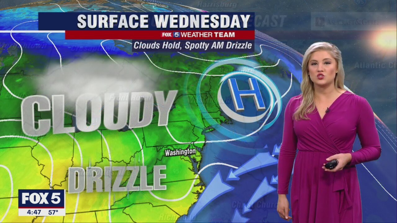 FOX 5 Weather forecast for Wednesday, May 25