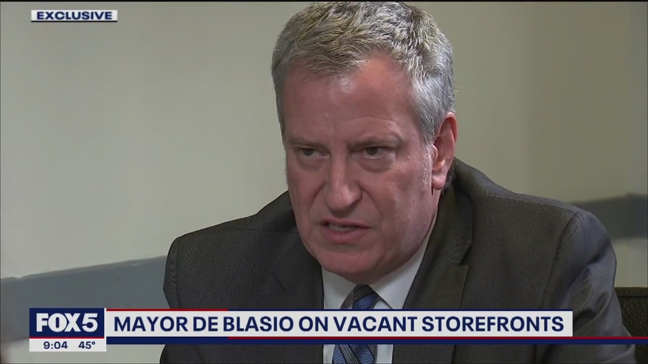 Exclusive: Mayor Bill de Blasio on stores closing