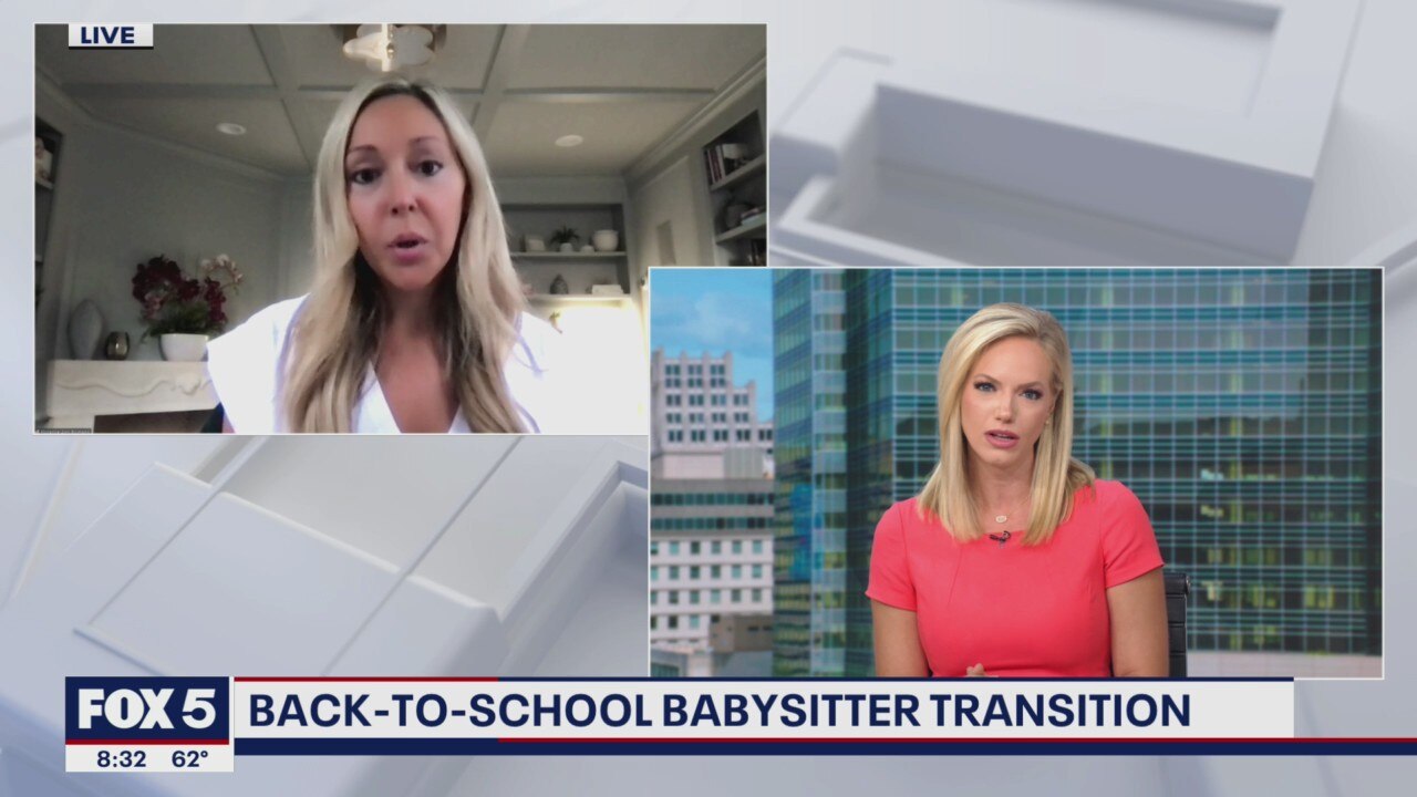 Back-to-school babysitter transition