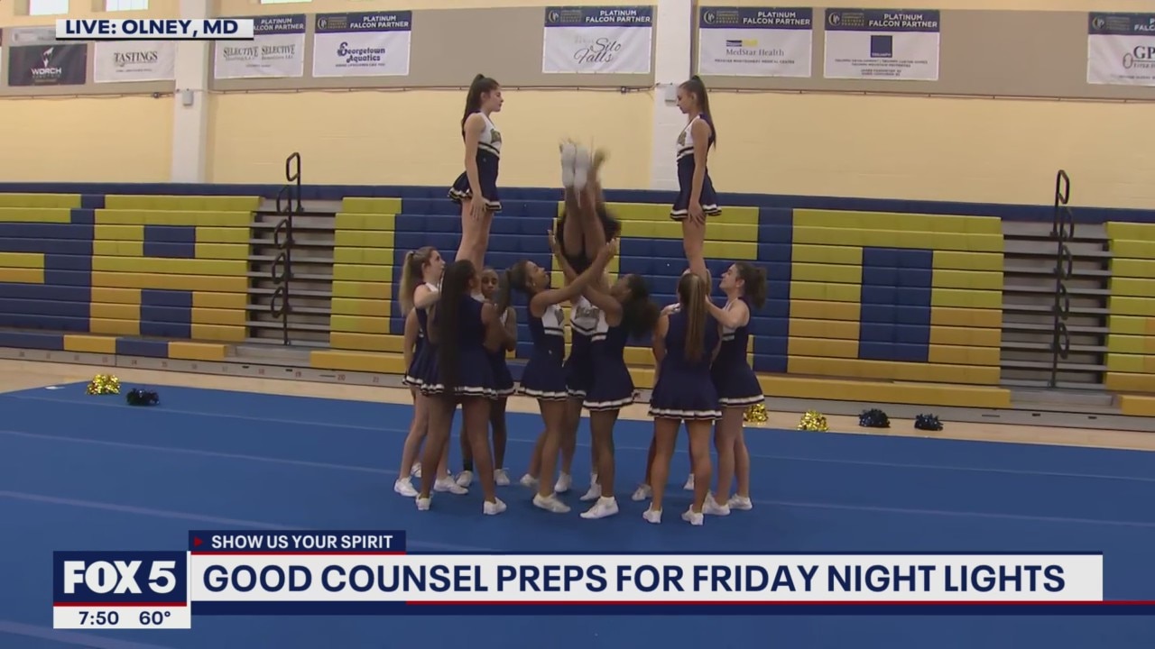 FOX 5 DC Field Trip: Show us Your Spirit pep rally