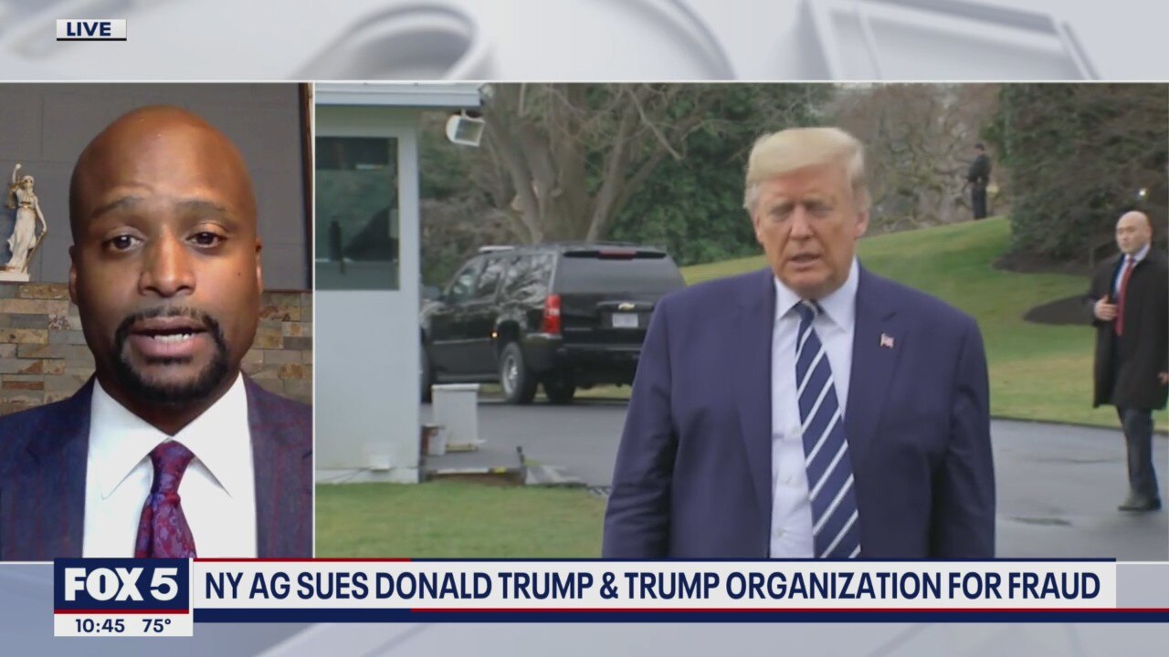 NY AG sues Donald Trump & Trump organization for fraud