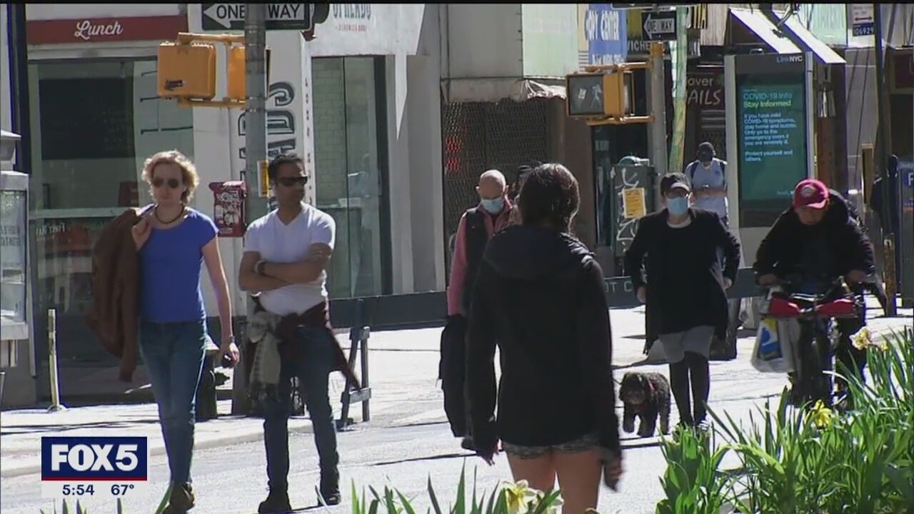 NYC closes certain streets to allow residents to stretch their legs