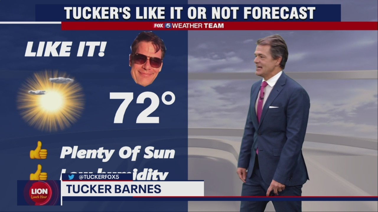 LION Lunch Hour: FOX 5 Weather forecast for Tuesday, September 27