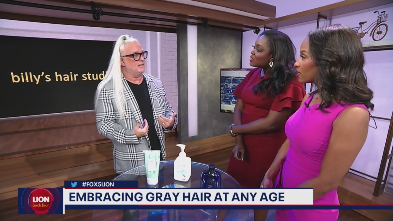 LION Lunch Hour: Embracing gray hair at any age!