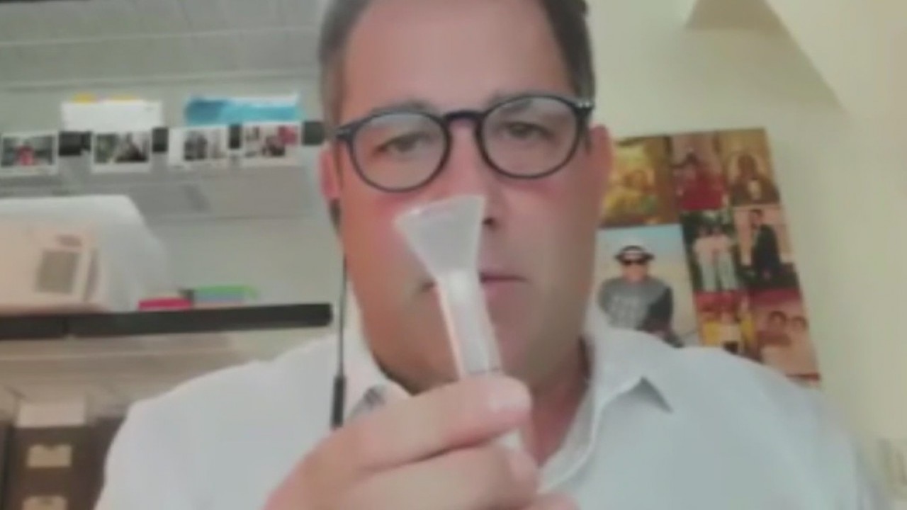 Coronavirus spit test