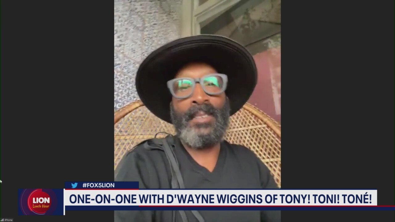 LION Lunch Hour: D'Wayne Wiggins dishes on Tony! Toni! Ton?! and more!