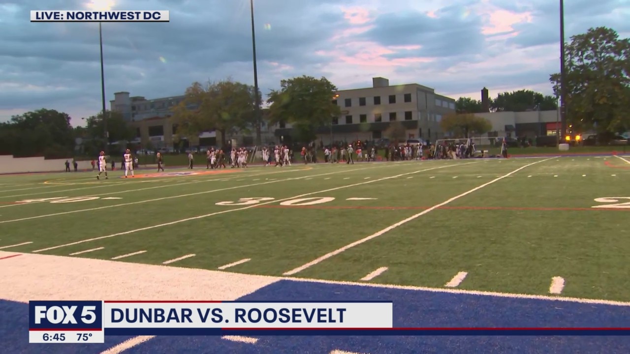 Friday night lights: Roosevelt, Dunbar face off in battle of DC high school football powers
