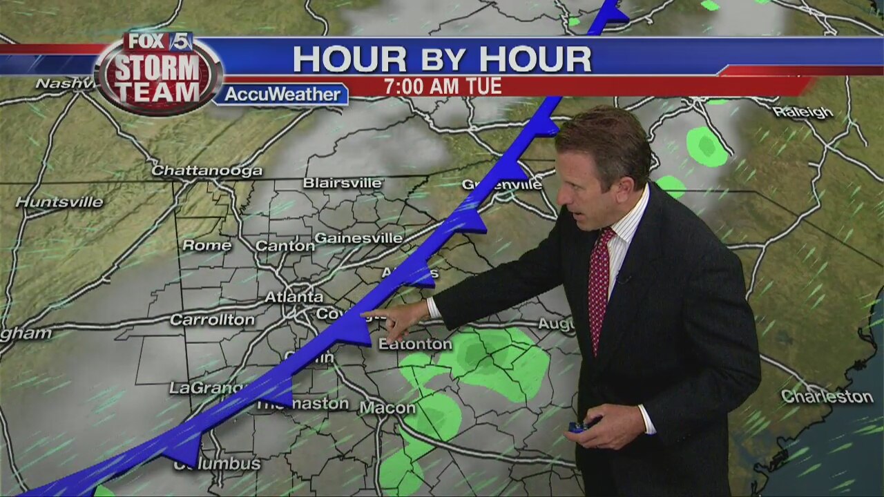 Monday Afternoon Weather