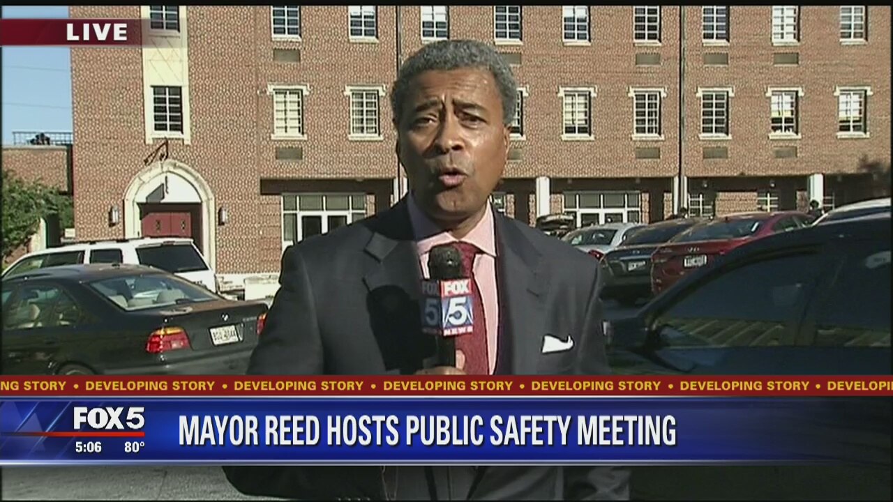 Mayor Reed Host Public Safety Meeting