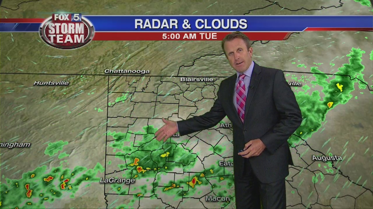 Tuesday forecast