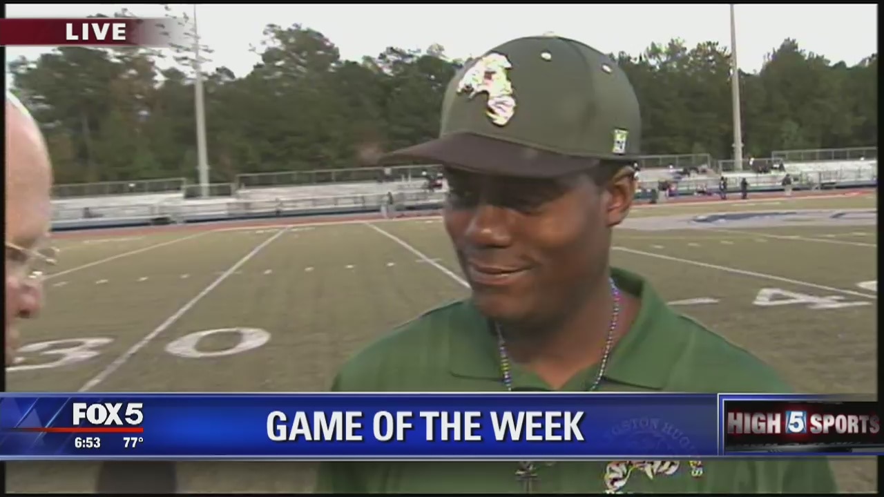 Game of the Week - Langston Hughes Head Coach
