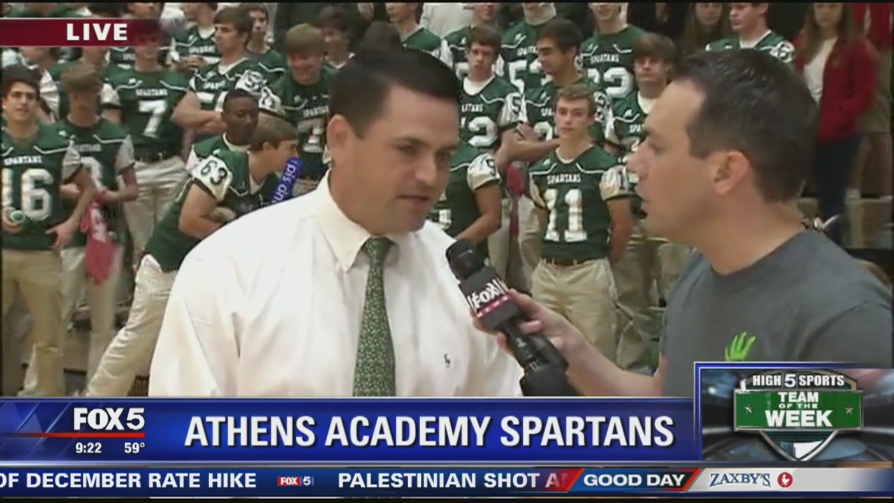 Athens Academy Team of the Week
