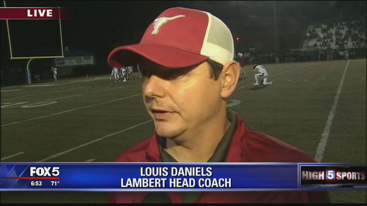 Game of the Week: Lambert Head Coach