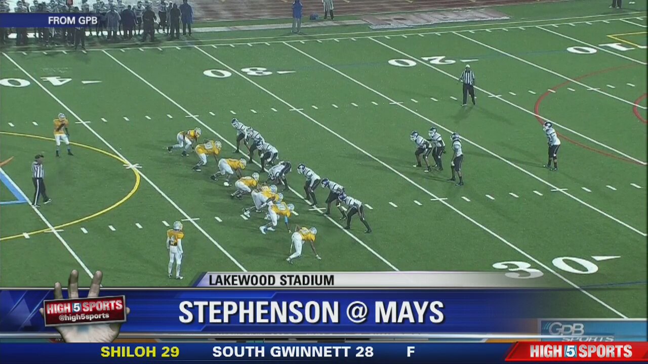 Stephenson at Mays