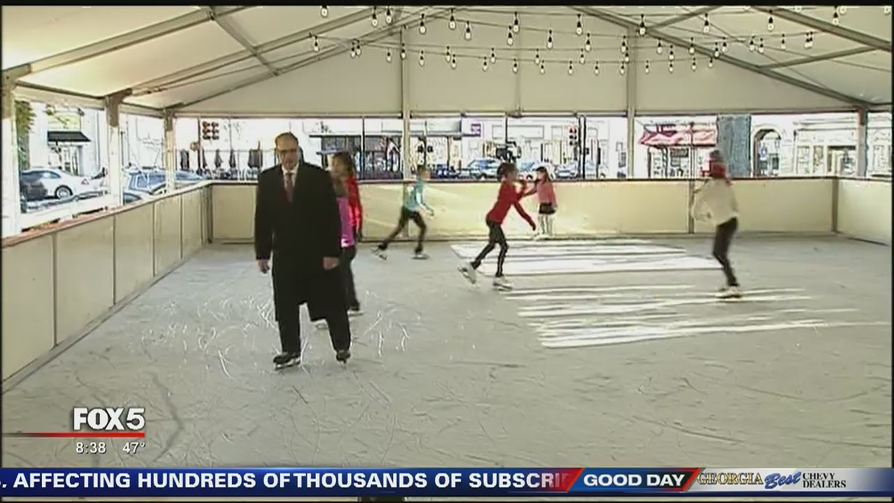 Ice skating in Marietta