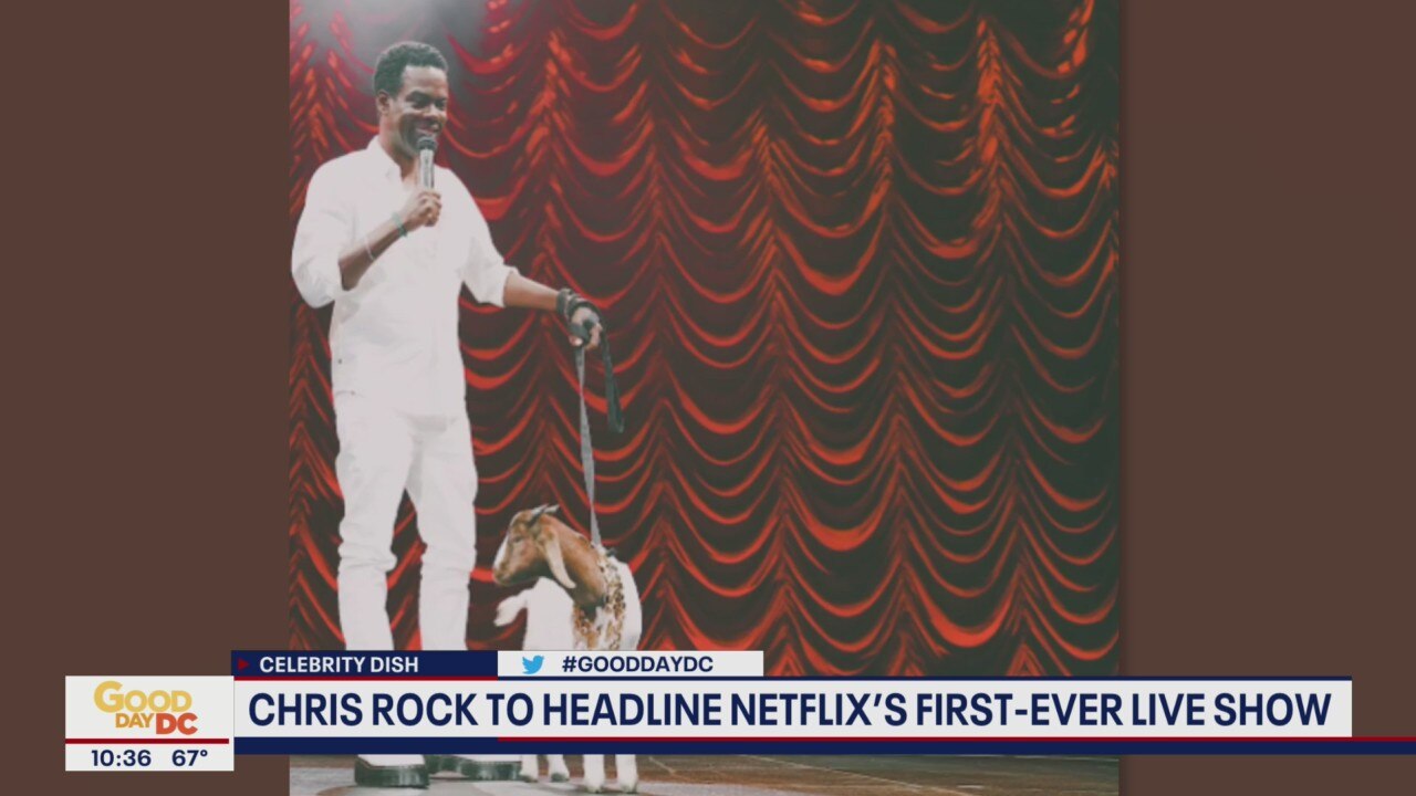 Chris Rock to headline Netflix's first live show