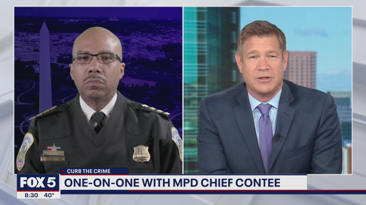 1-on-1 with DC Police Chief Contee
