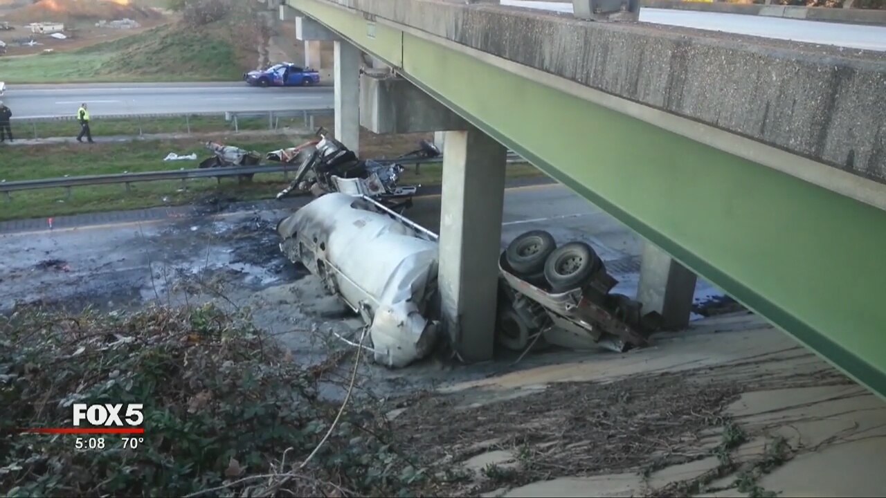 I-975 Truck Accident