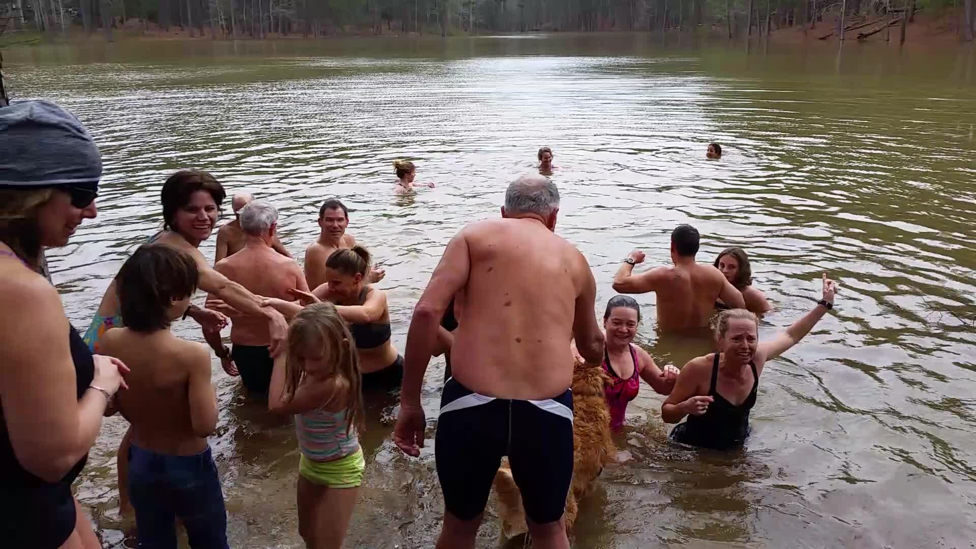 Lake Allatoona Polar Bear Plunge 2