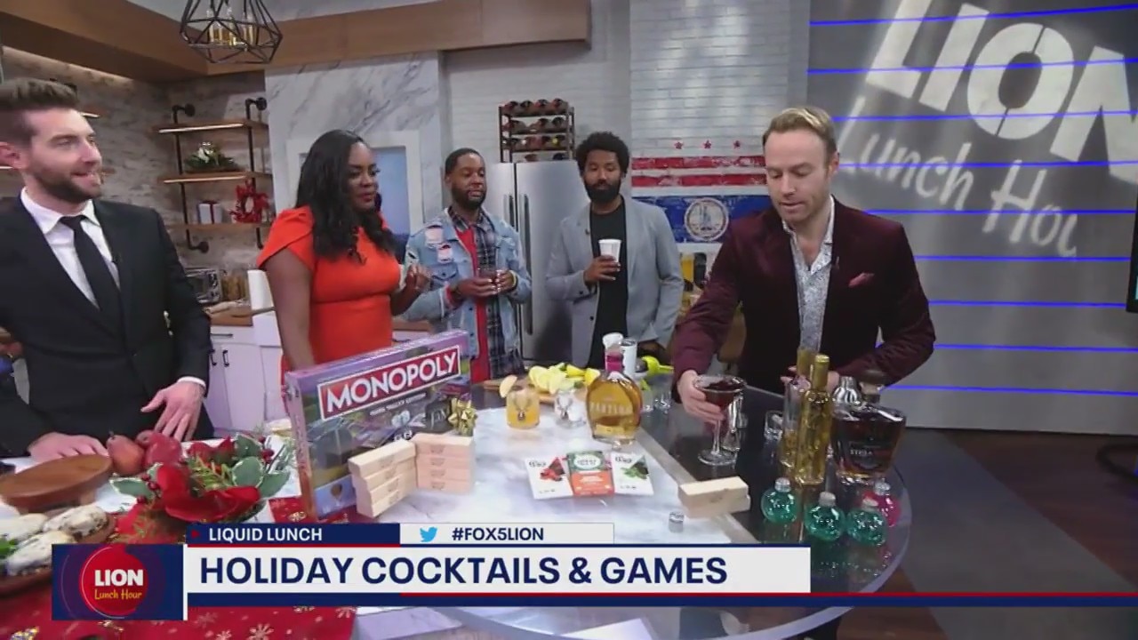 Holiday cocktails and games with Paul Zahn