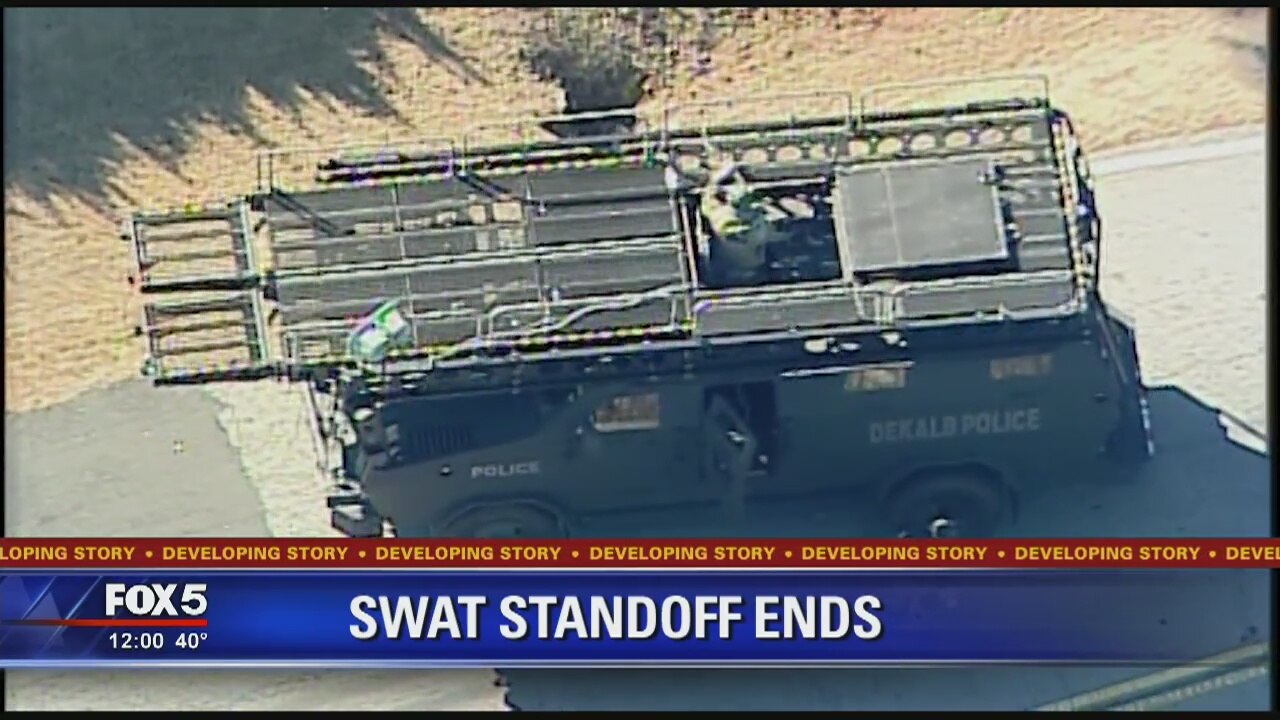 SWAT Standoff Ends | FOX 5 Atlanta