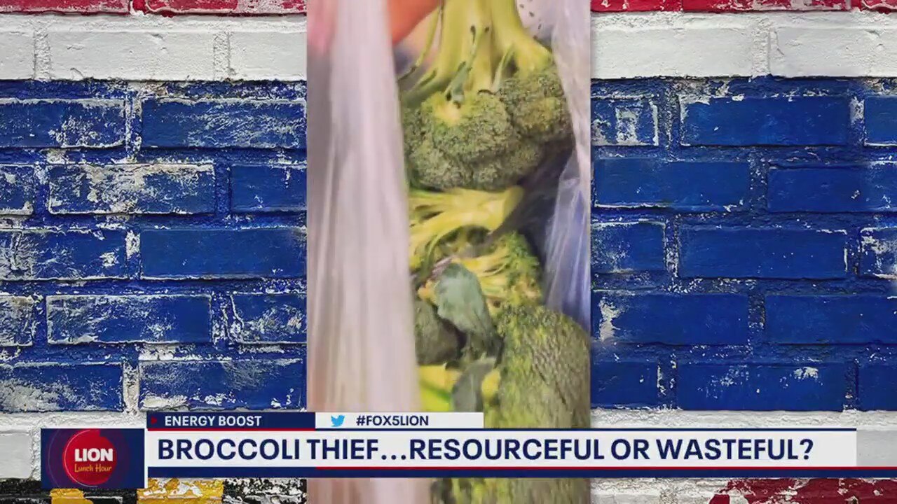 Broccoli thief: Resourceful or wasteful?